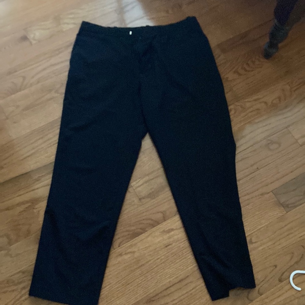 Men’s black slacks